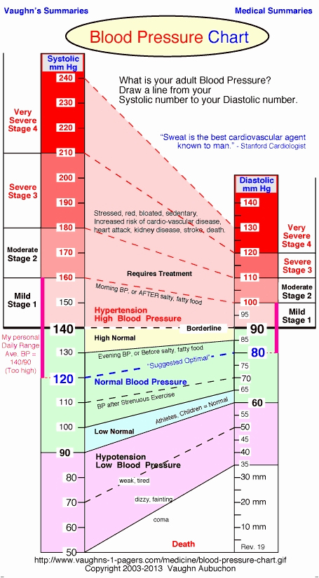 Blood Pressure Charts Pdf New Blood Pressure Chart for Elderly