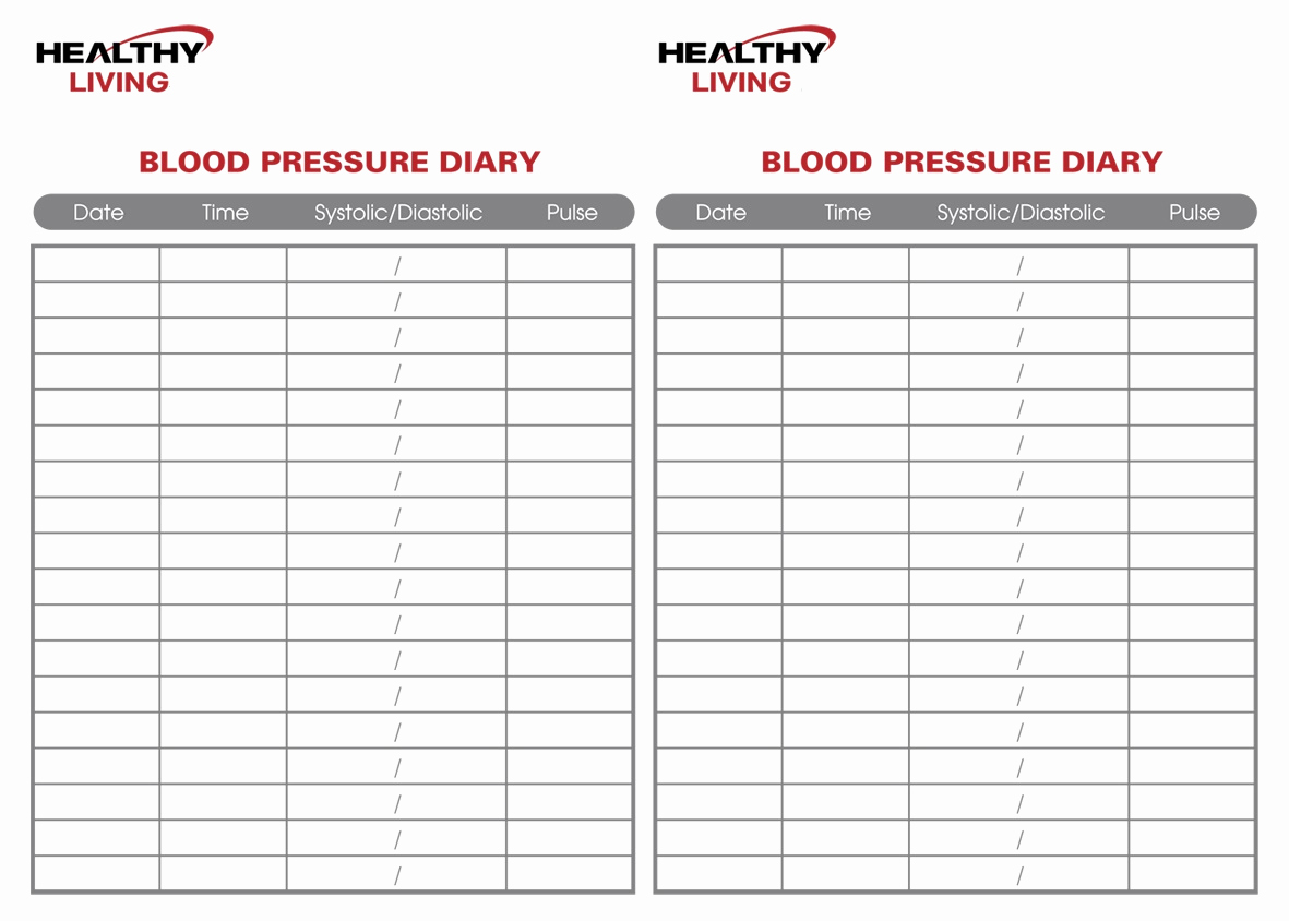 Blood Pressure Recording Chart Unique 19 Blood Pressure Chart Templates Easy to Use for Free