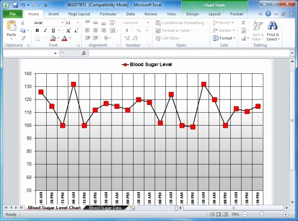 Blood Sugar Log Excel Unique Blood Sugar Tracker Template for Excel