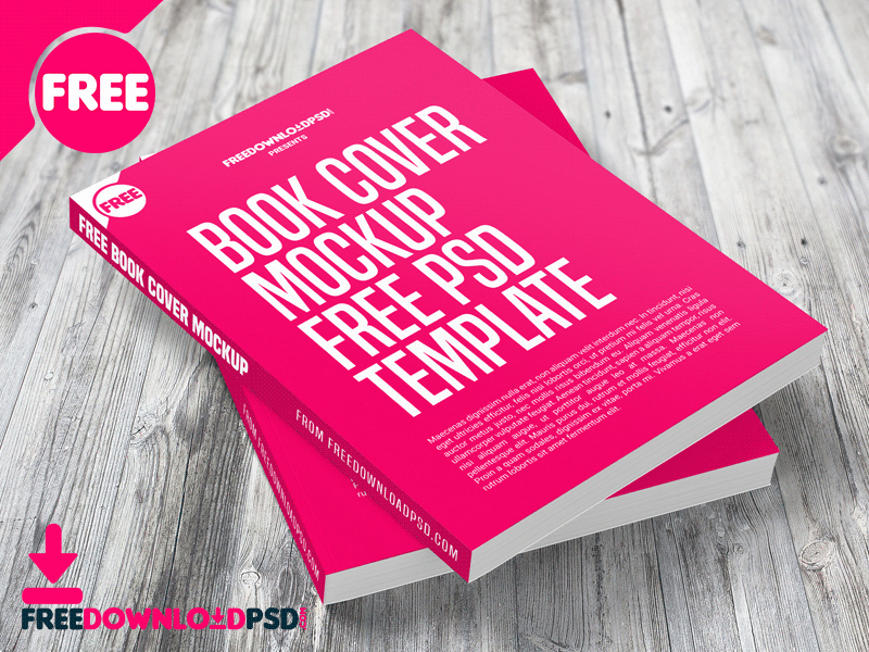 Book Cover Template Photoshop Fresh Book Cover Mockup Free Psd Template by Free Download Psd
