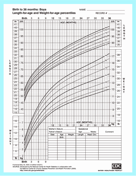 Boys Height Weight Chart Awesome Baby Size Chart for Clothes Growth and Development Of A Baby