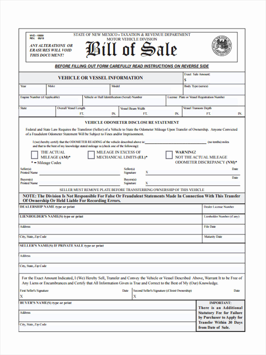 Business Bill Of Sale Beautiful Business Bill Of Sale forms 7 Free Documents In Word Pdf