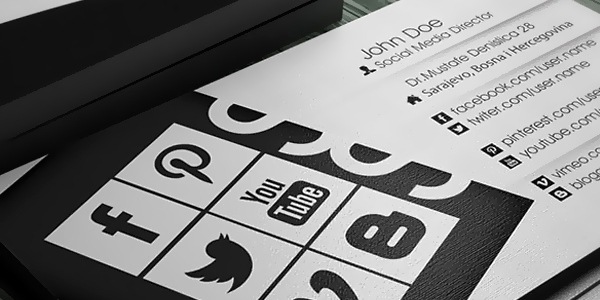 Business Card social Media Unique Business Card Design Tips top Ideas for Designers In 2018