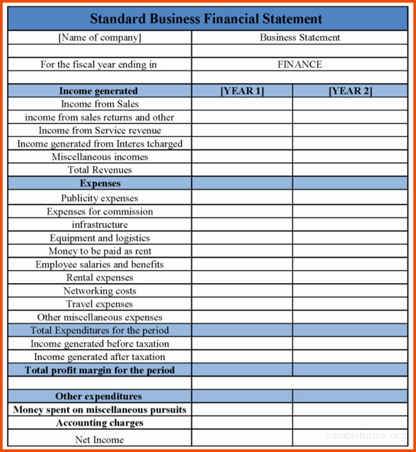 Business Financial Statement Template Elegant Spreadsheet Template Accounting Spread Sheet Financial