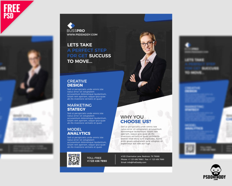 Business Flyers Template Free Unique [download] Business Flyer Template Free Psd