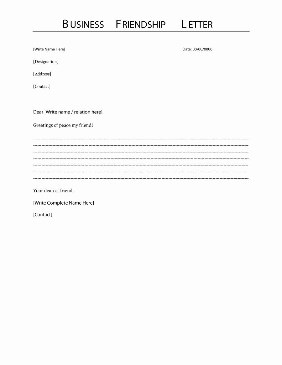 Business Letter format Example Awesome 35 formal Business Letter format Templates &amp; Examples