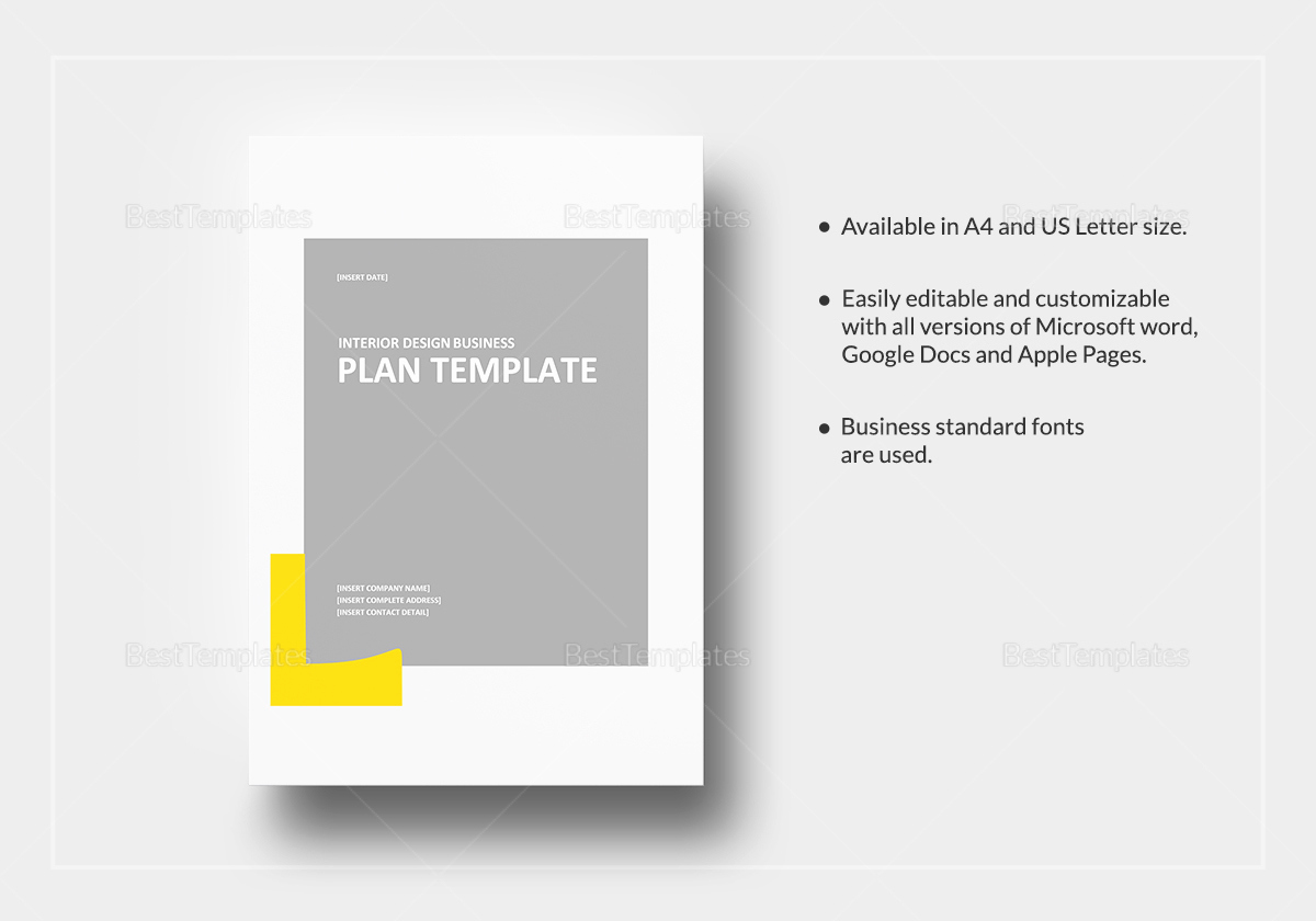 Business Plan Template Google Docs Inspirational Interior Design Business Plan Template In Word Google
