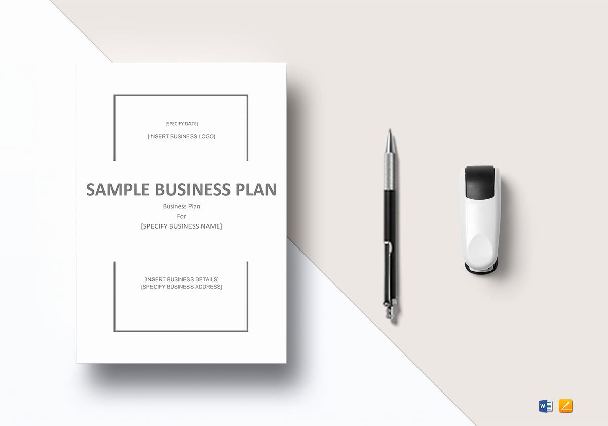 Business Plan Template Google Docs Luxury Sample Business Plan Template In Word Google Docs Apple