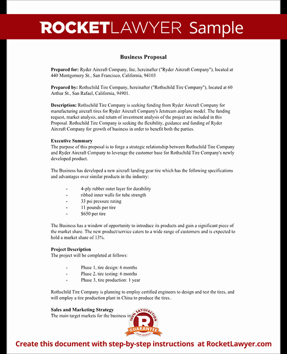 Business Proposal Sample Pdf Luxury Business Proposal Template Free Business Proposal Sample