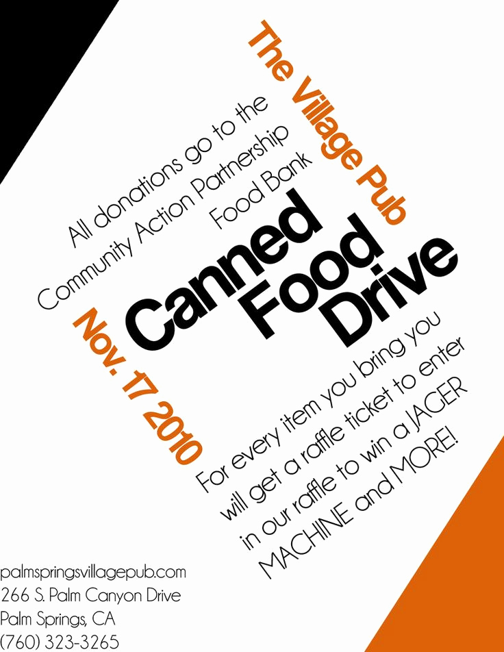 Canned Food Drive Flyer Elegant 16 Best Food Drive Posters Images On Pinterest