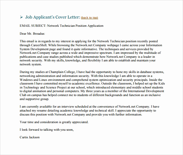 Career Change Cover Letter Sample Fresh 11 Job Application Cover Letters – Samples Examples