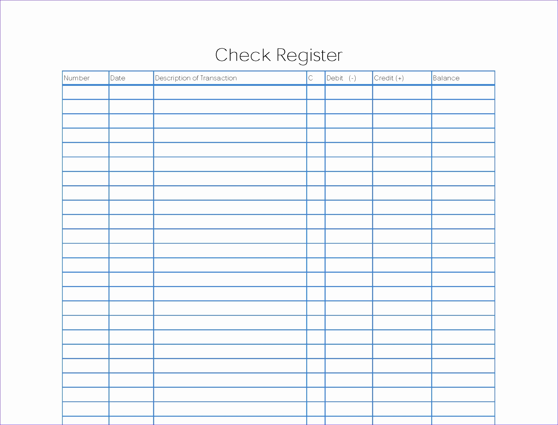 Check Register Template Excel Beautiful 8 Checkbook Register Template Excel Exceltemplates