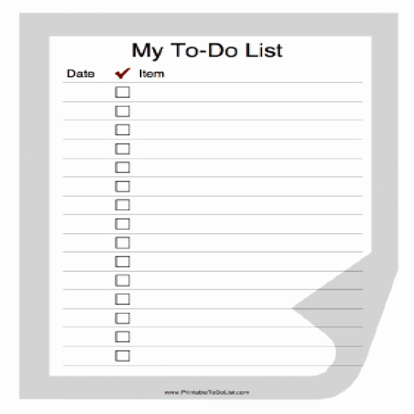 Checklist Template Google Docs Awesome to Do List Template Google Docs