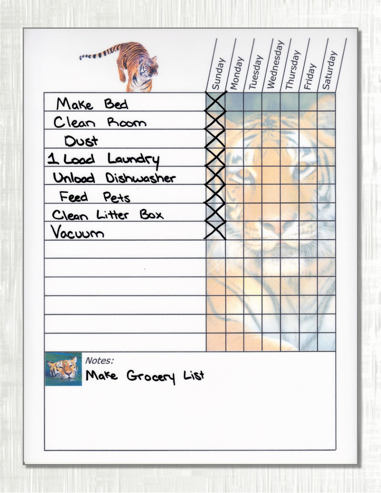 Chore List for Adults Lovely Chore Charts for Teens Adults Track Goals Chores Dry