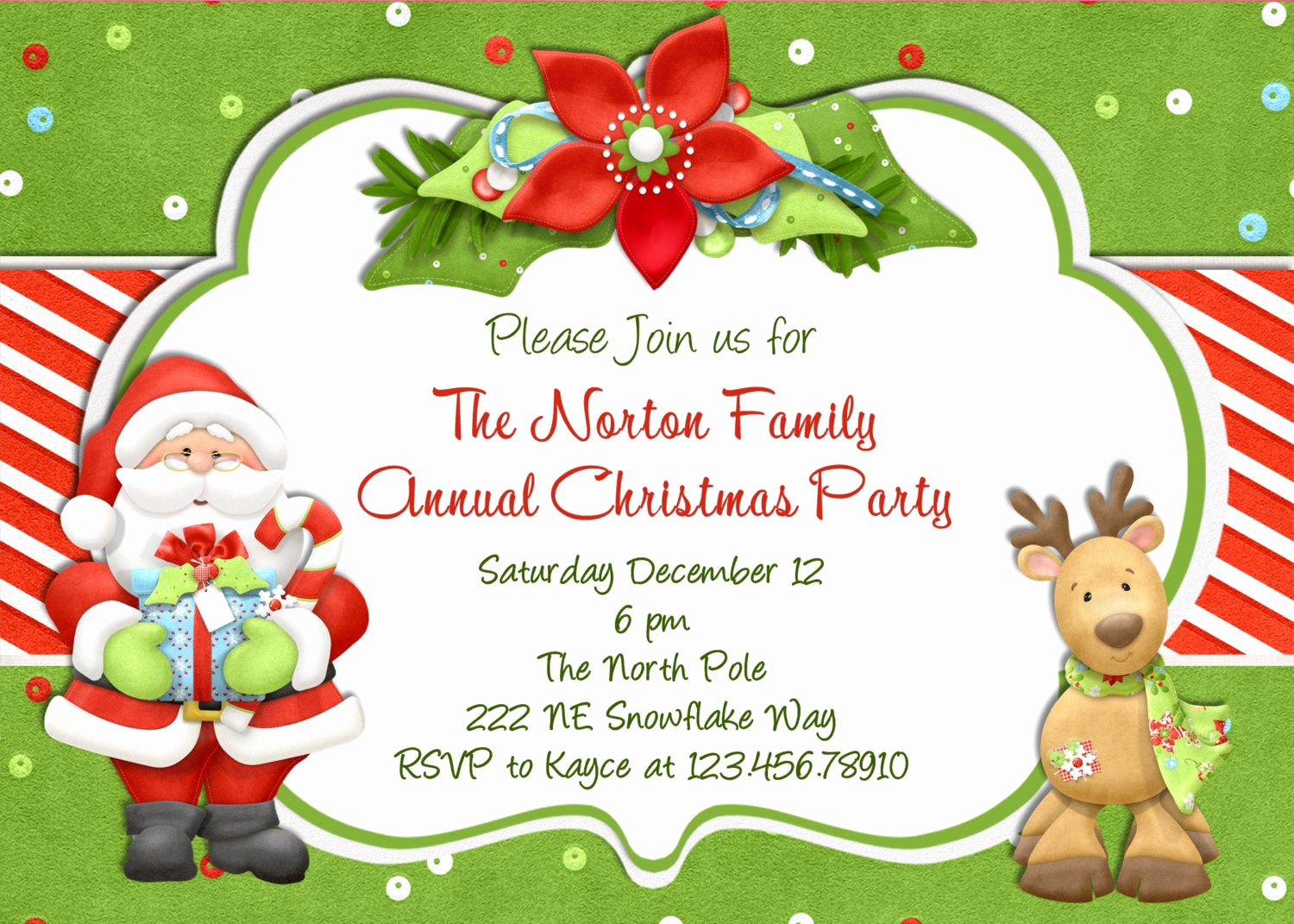 Christmas Party Invitations Free Unique Christmas Party Invitation Christmas Holiday Party