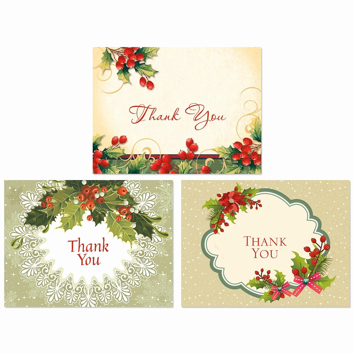Christmas Thank You Notes Awesome Vintage Christmas Thank You Note Cards