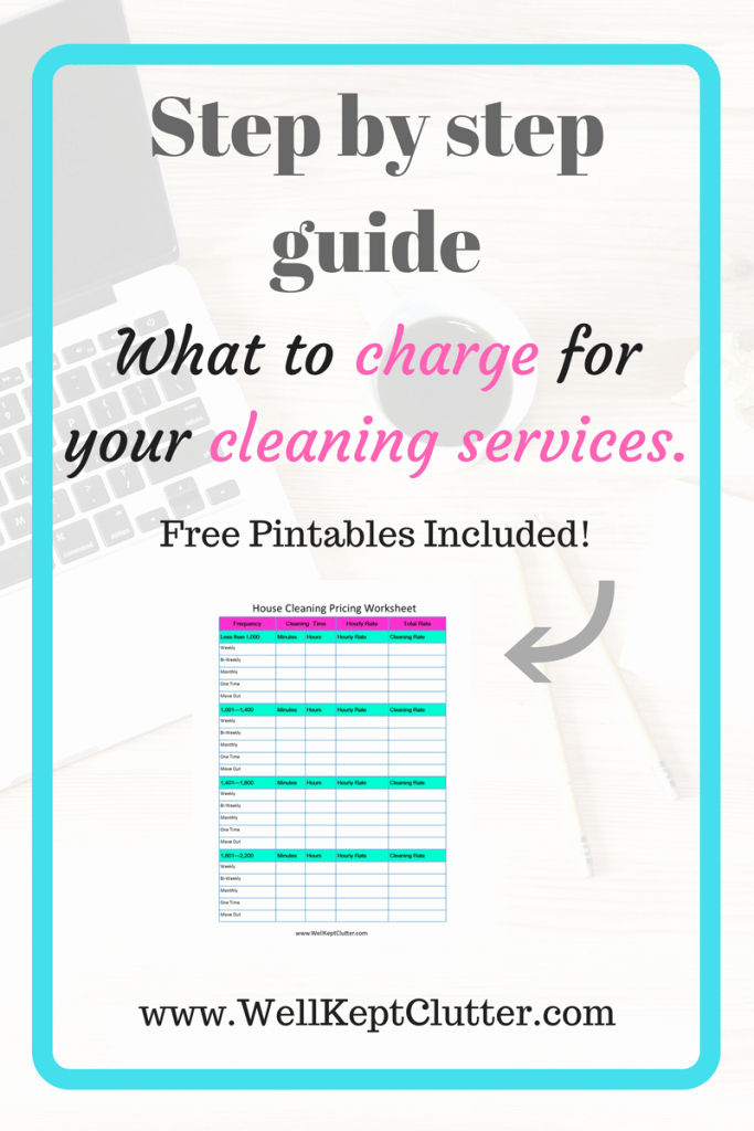 Cleaning Services Prices List Elegant What You Should Charge for House Cleaning Services
