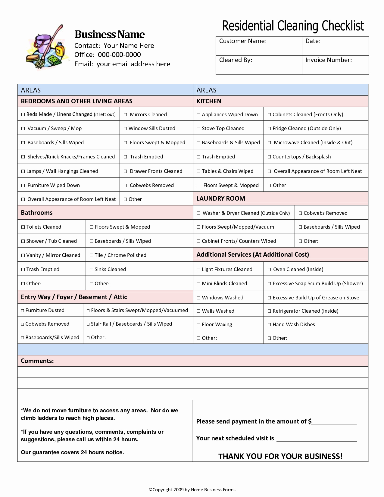 Cleaning Services Prices List Unique Residential House Cleaning Checklist Timesheets
