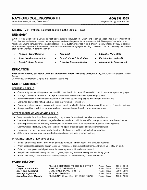 Combination Resume Template Word Best Of How to format Your Resume