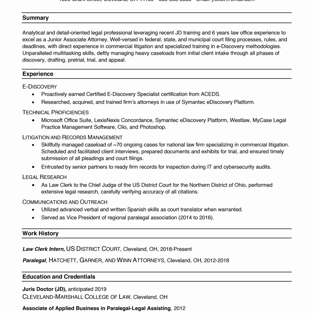 Combination Resume Template Word Best Of Resume formats—with Examples and formatting Tips