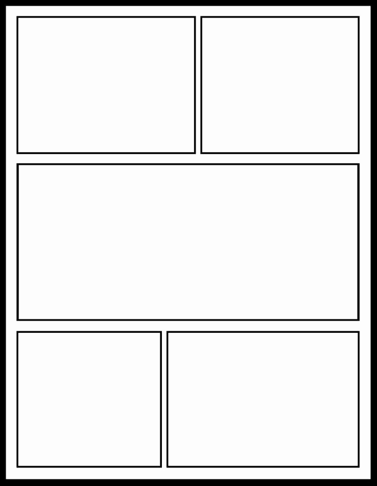 Comic Book Page Template Awesome Ic Strip Template for Students