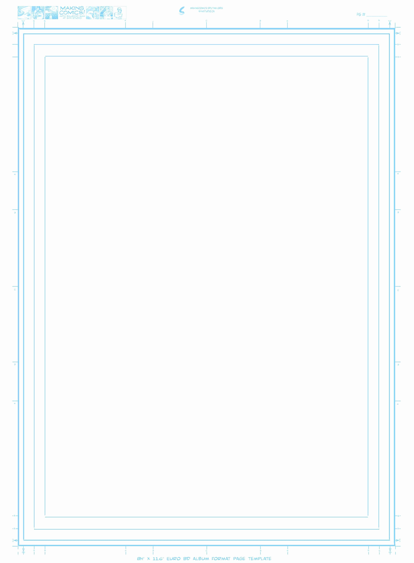 Comic Book Page Template Luxury Page aspect Ratios &amp; Templates – Making Ics