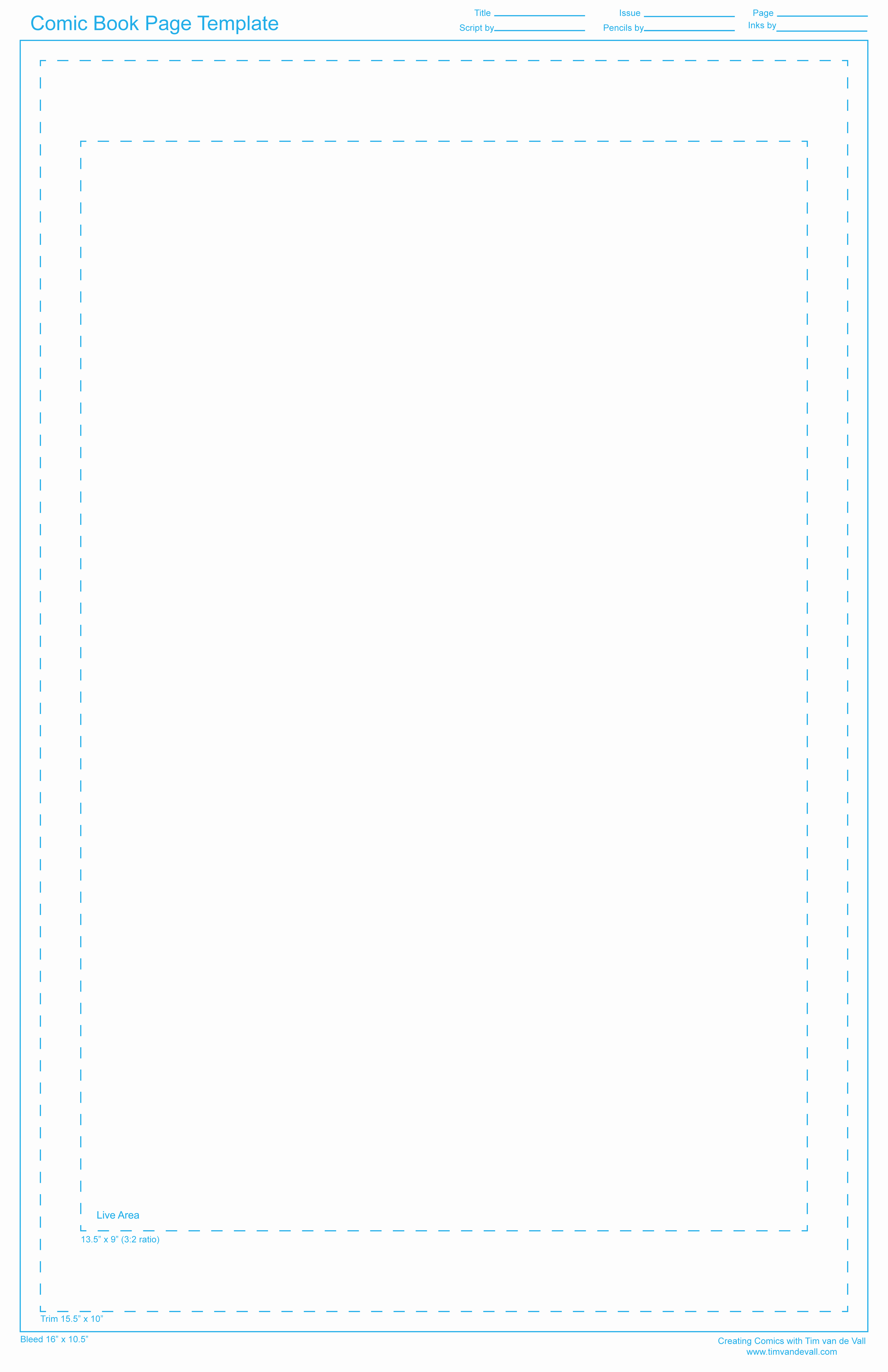 Comic Book Page Template Unique Free Ic Book Page Template Creating Ics with Tim
