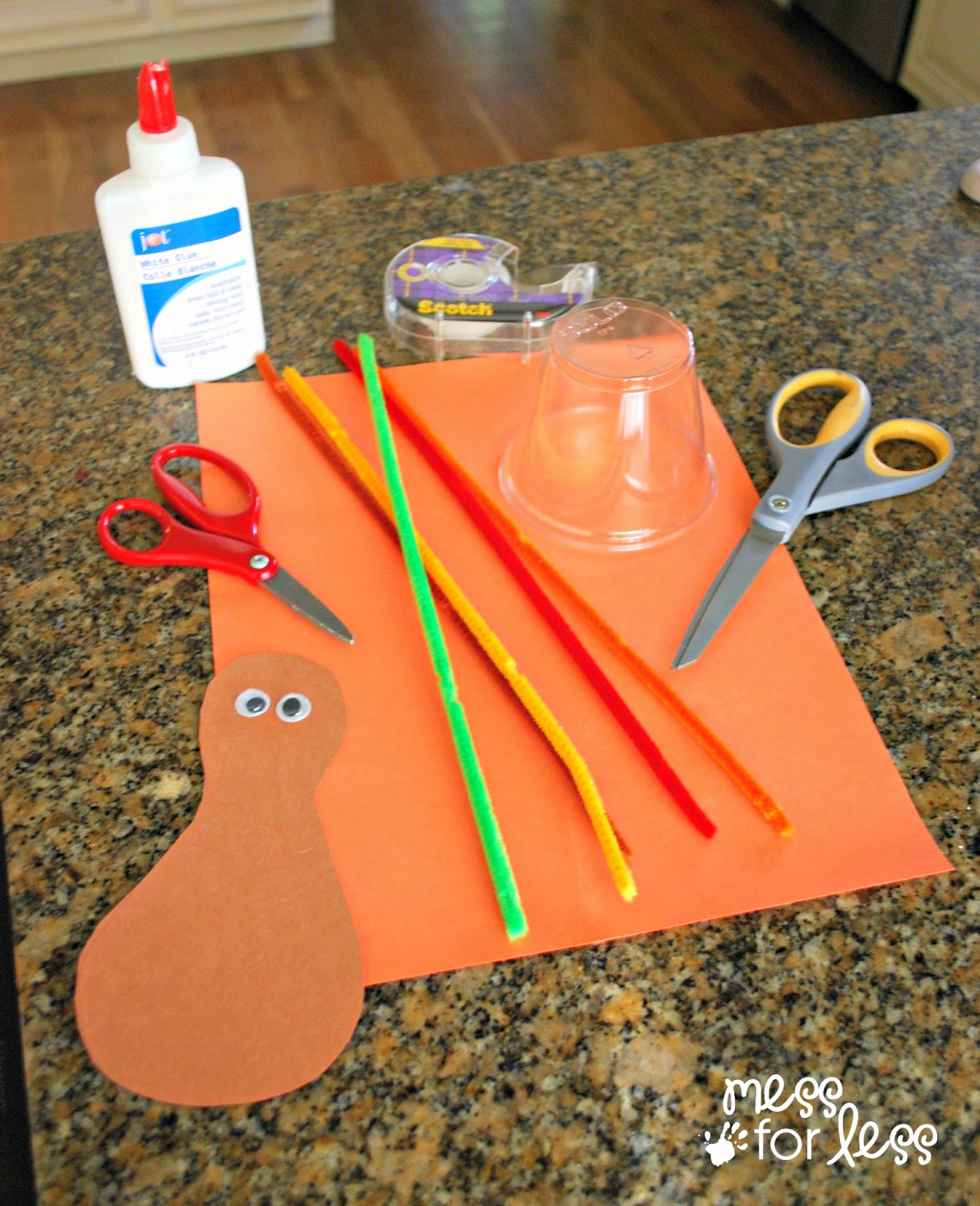 Construction Paper Crafts for Adults Lovely Thanksgiving Crafts for Kids Pipe Cleaner Turkey Mess