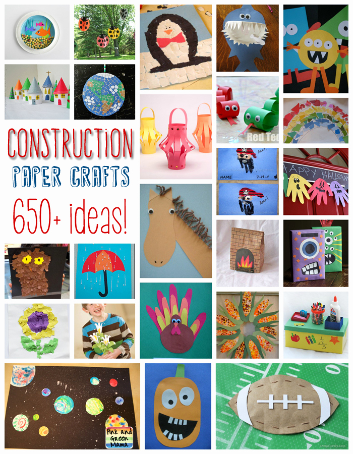 Construction Paper Crafts for Adults New 650 Construction Paper Crafts