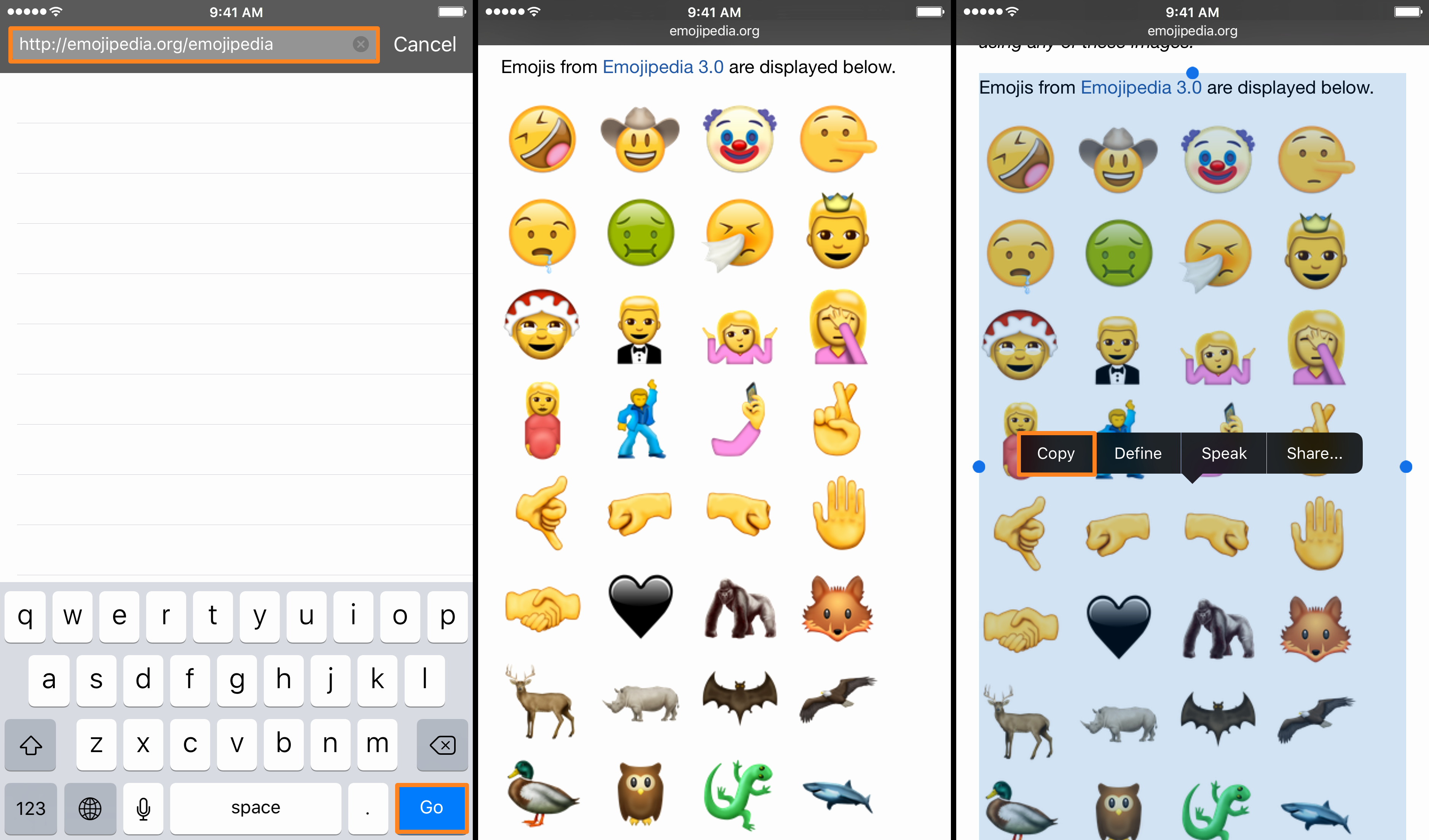 Copy and Paste Emoji Pictures Awesome Enjoy the New Unicode 9 0 Emojis On Ios Right now with A