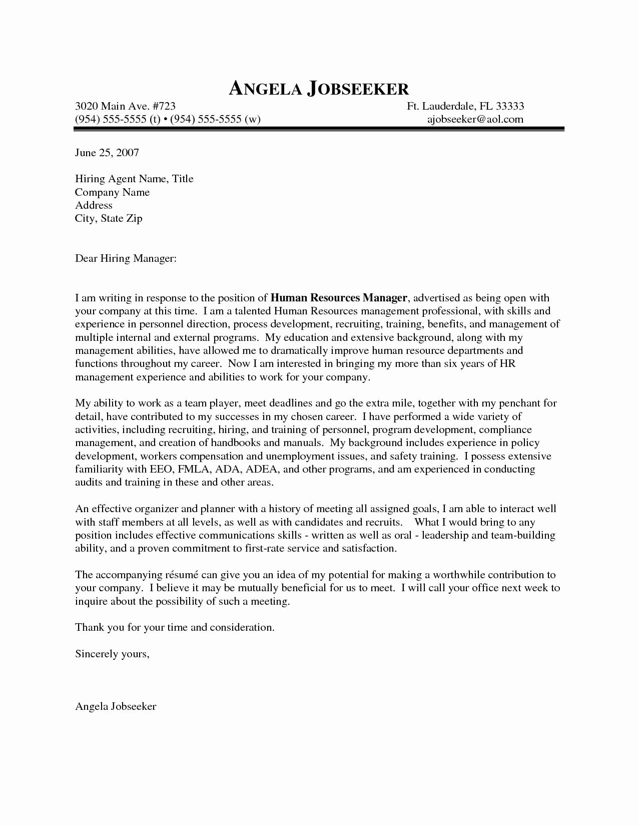 Cover Letter for Manager Position Best Of Outstanding Cover Letter Examples