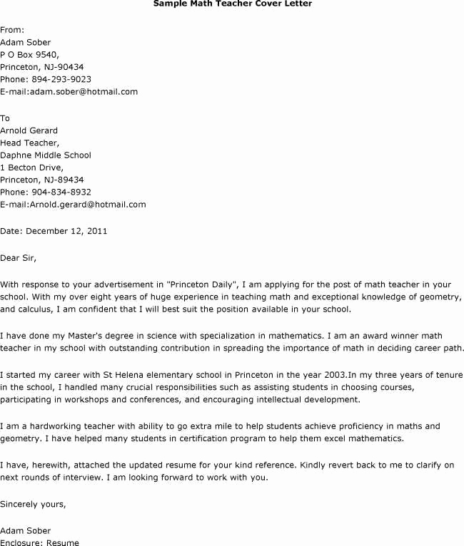 Cover Letter for Teaching Position New 13 Best Images About Teacher Cover Letters On Pinterest