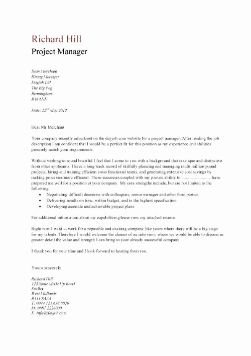 Cover Letter Template Doc Fresh Download Cover Letter Samples