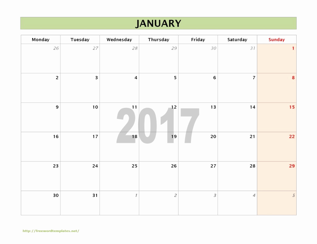 Create Calendars In Word Fresh 2017 Calendar Templates
