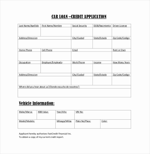Credit Application form Pdf Elegant Credit Application Template 33 Examples In Pdf Word