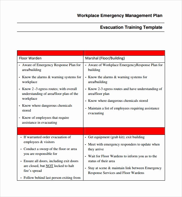 Crisis Management Plan Template Beautiful 10 Emergency Response Plan Templates