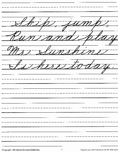 Cursive Handwriting Practice Pdf Beautiful Cursive Handwriting Pages