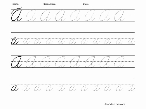 Cursive Handwriting Practice Pdf Best Of Cursive Letters Practice Sheets Pdf