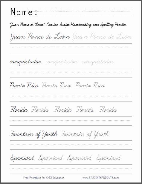 Cursive Handwriting Practice Pdf Elegant Free Printable Worksheet for Teachers &amp; Students Scroll