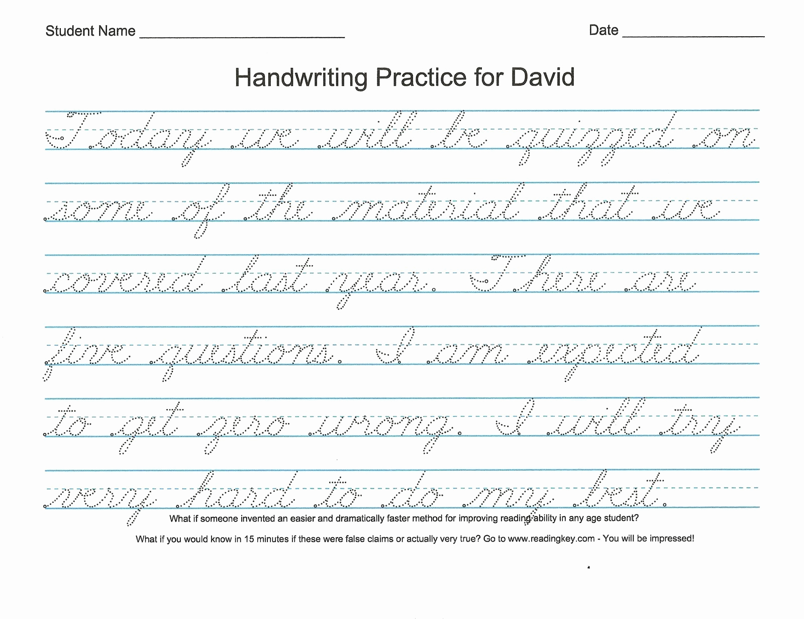 Cursive Handwriting Practice Pdf Lovely Save Cursive Writing Worksheets Tracing