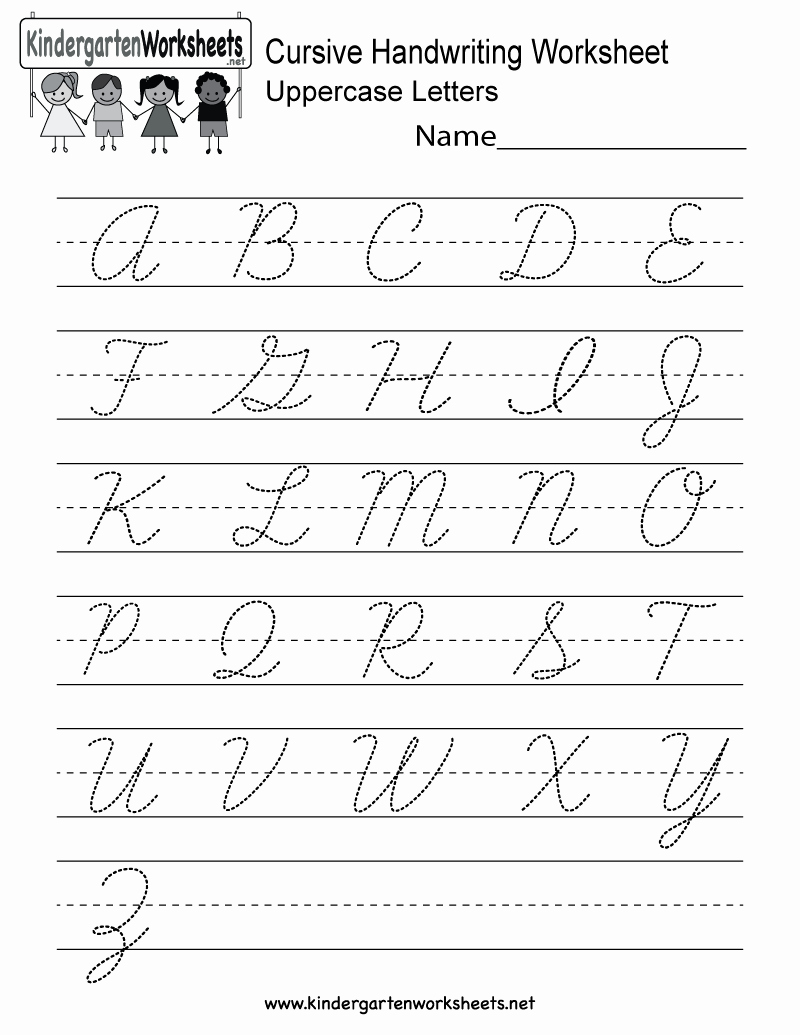Cursive Writing Practice Pdf Luxury Cursive Handwriting Worksheet Free Kindergarten English