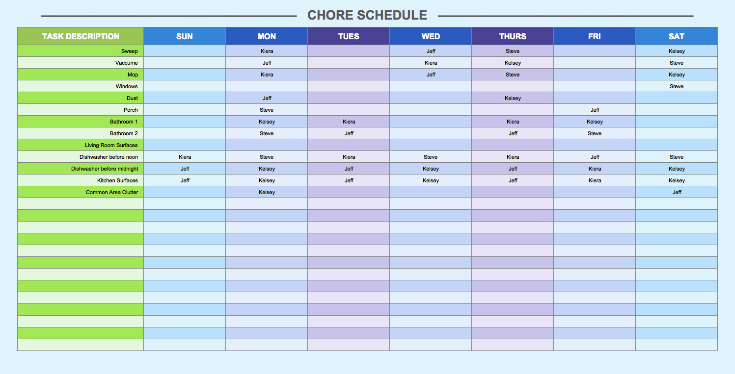Daily Schedule Template Excel Best Of Free Weekly Schedule Templates for Excel Smartsheet