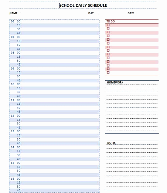 Daily Schedule Template Word Elegant Planner Templates Microsoft Word Templates
