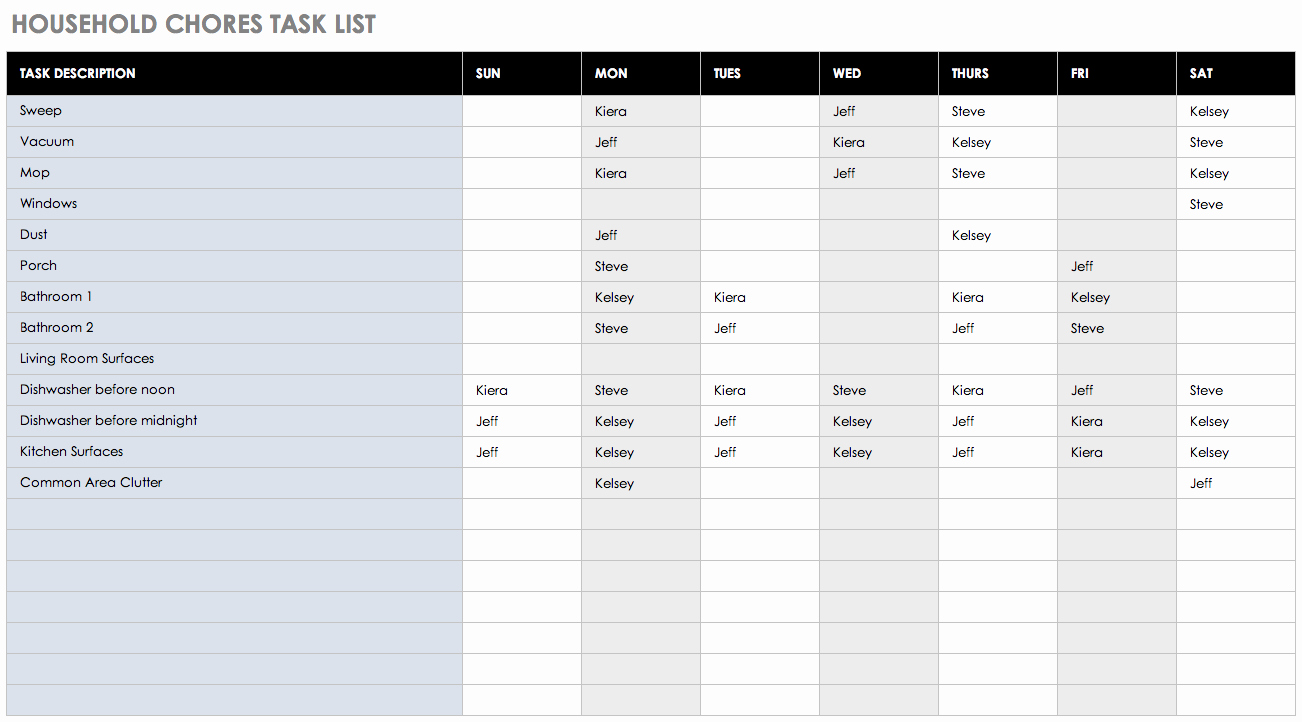 Daily Task List Template Elegant Free Daily Schedule Templates for Excel Smartsheet