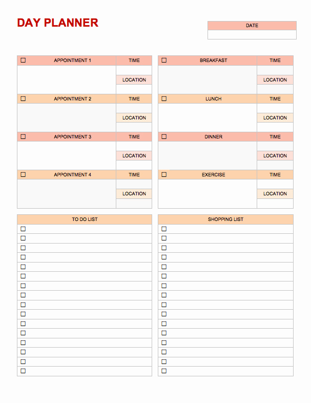 Daily Task List Template New 15 Free Task List Templates Smartsheet