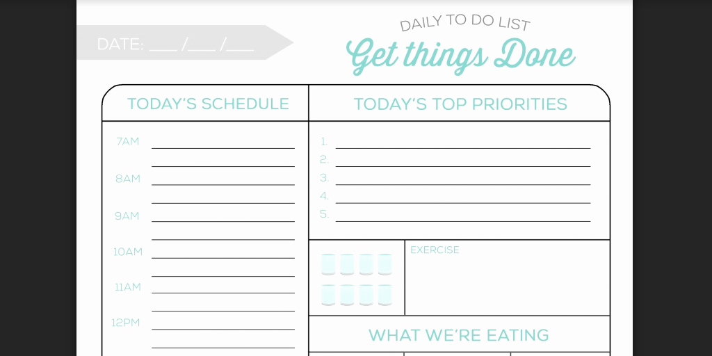 Daily to Do List Templates Awesome Every to Do List Template You Need the 21 Best Templates