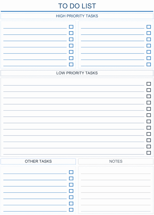 Daily to Do List Templates Beautiful to Do List Templates for Excel