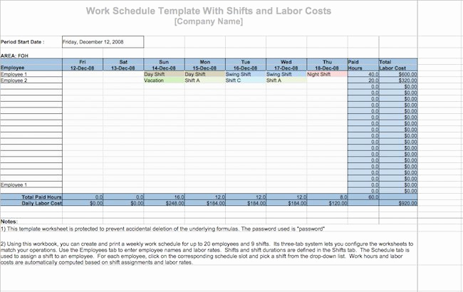 Daily Work Schedule Template Inspirational 19 Perfect Daily Work Schedule Templates Free Template