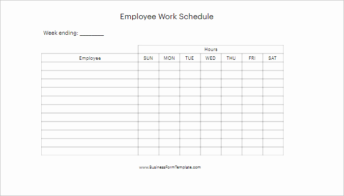 Daily Work Schedule Template Lovely Download Daily Work Schedule Template