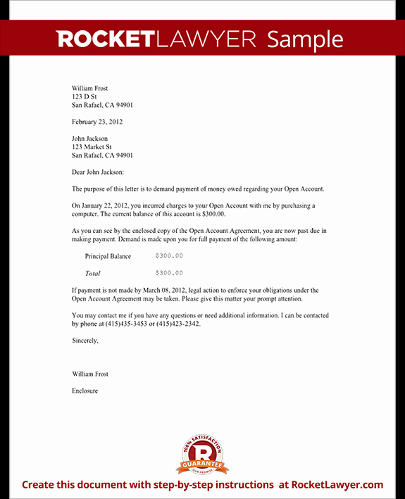 Demand Letter for Money Owed Best Of Demand Letter Template for Owed Money Claim Your Money